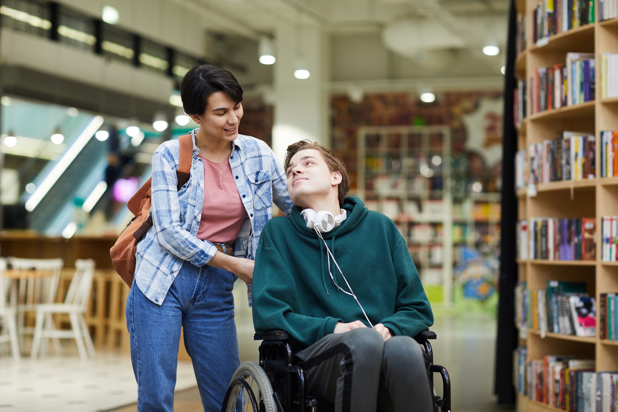 Taking care of disabled student